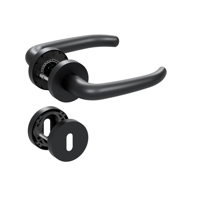 PullBloc Black 4.1 tvar 2103 černá dveřní kování