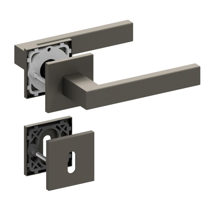 Slidebloc Ultra tvar 1040 RHR titan dveřní kování – dózický klíč (BB)