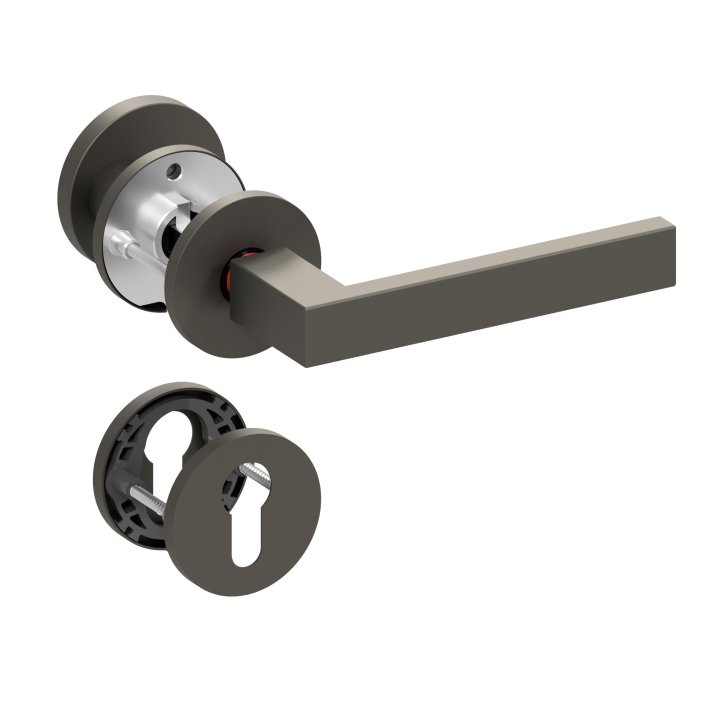Smartbloc tvar 1040 R titan Entry dveřní kování