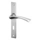 Eura UŠ nerez dveřní kování – dózický klíč (BB), 90 mm, klika/klika