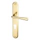 Elegant mosaz dveřní kování – cylindrická vložka (PZ), 90 mm, klika/klika