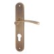 Jana OV bronz dveřní kování – cylindrická vložka (PZ), 72 mm, klika/klika