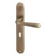 Charlie OV bronz dveřní kování – dózický klíč (BB), 72 mm