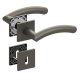 Slidebloc Ultra tvar 1084 RHR titan dveřní kování – dózický klíč (BB)